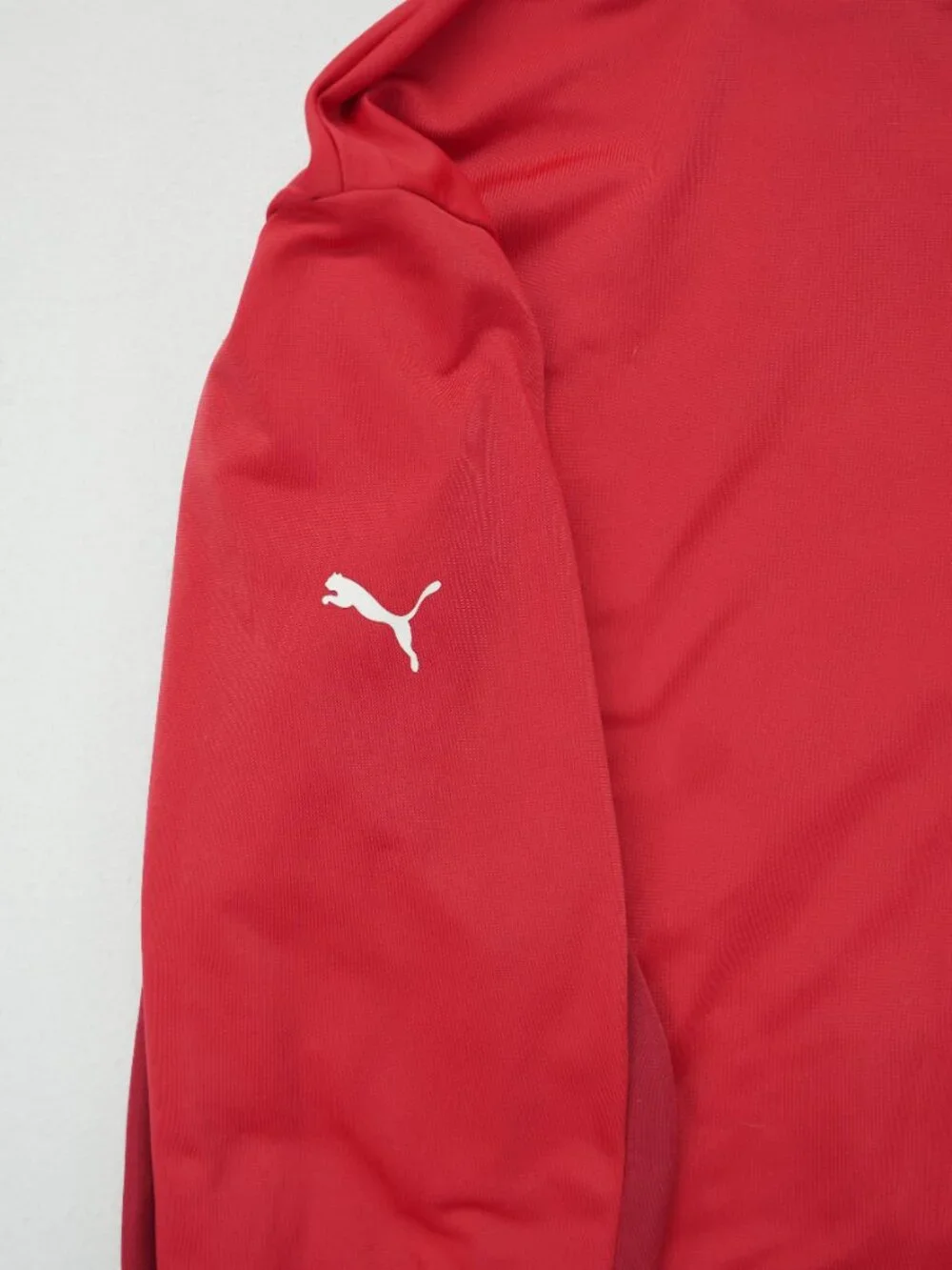 PUMA SCUDERIA FERRARI Zip-Up Track Jacket MEN'S SZ Large Red/Rosso Corso Racing - Picture 11 of 12